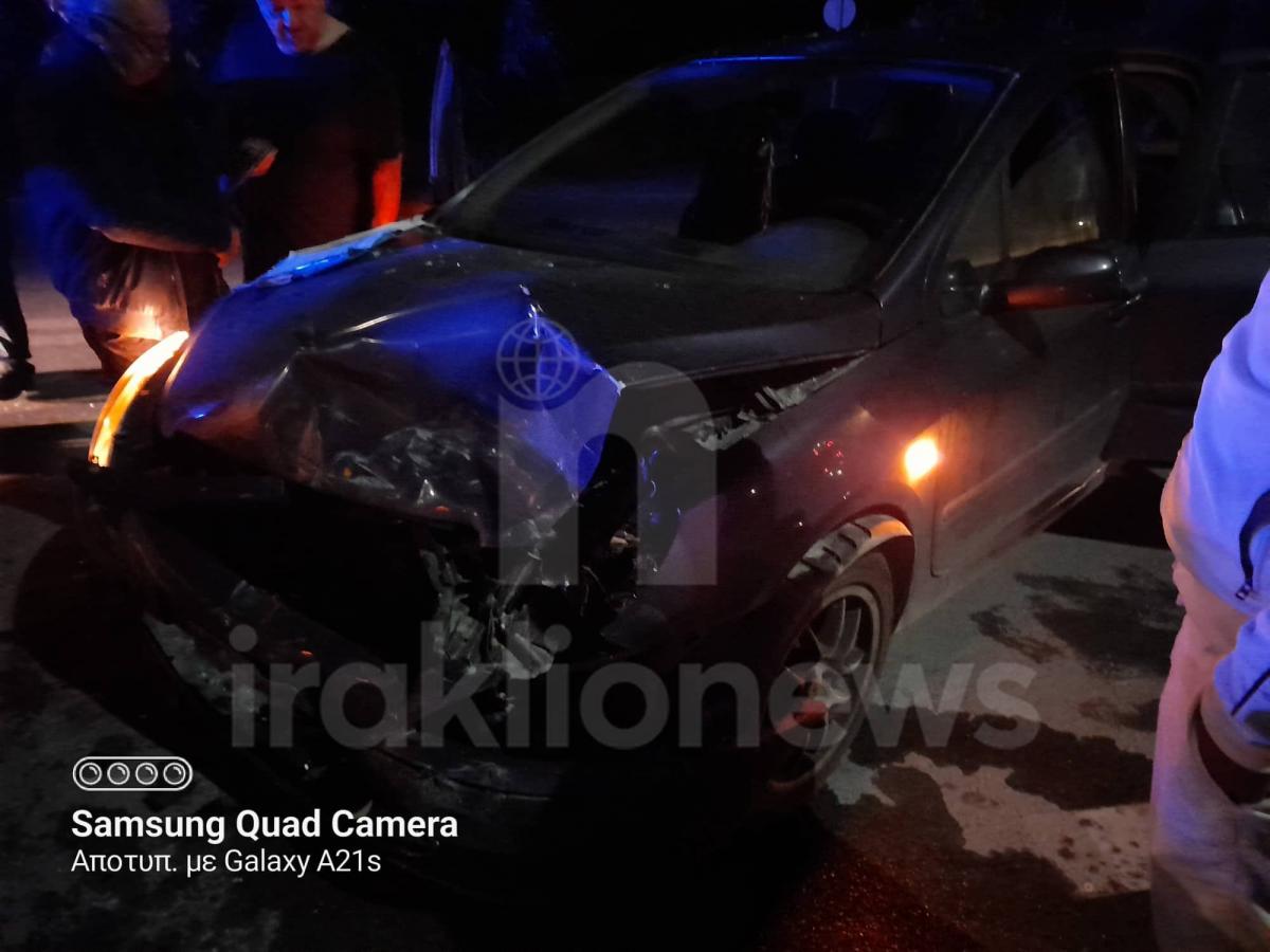 Ακόμη ένα τροχαίο σημειώθηκε στη Κρήτη(pics)