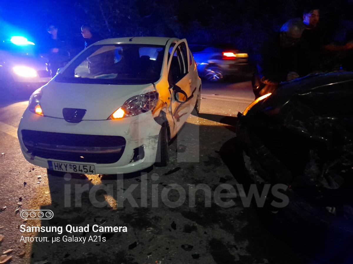 Ακόμη ένα τροχαίο σημειώθηκε στη Κρήτη(pics)