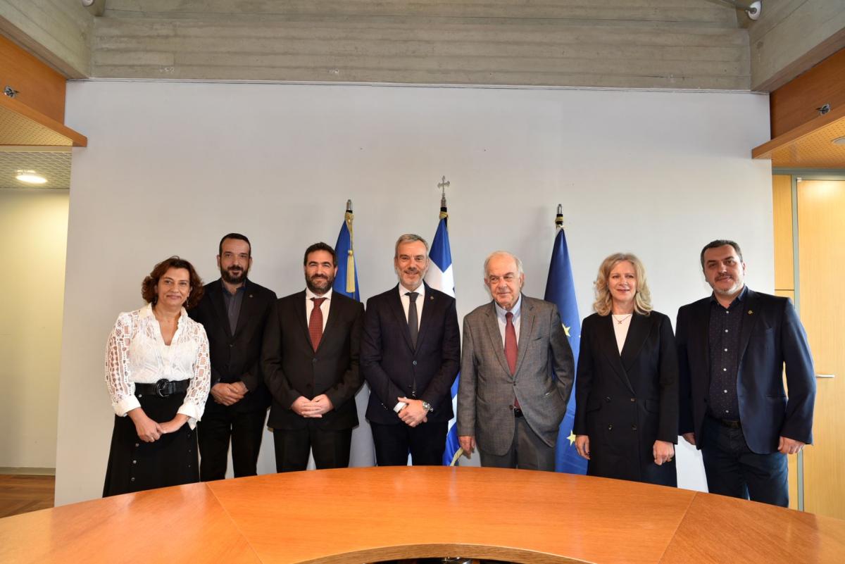Στην «Philoxenia 2022» αντιπροσωπεία του Δήμου Ηρακλείου - Συνάντηση του Δημάρχου Βασίλη Λαμπρινού με τον Δήμαρχο Θεσσαλονίκης Κωνσταντίνο Ζέρβα