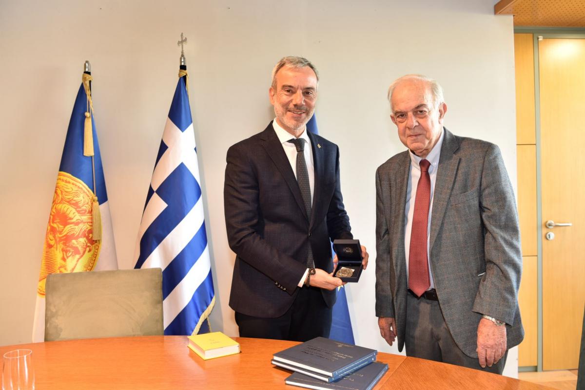 Στην «Philoxenia 2022» αντιπροσωπεία του Δήμου Ηρακλείου - Συνάντηση του Δημάρχου Βασίλη Λαμπρινού με τον Δήμαρχο Θεσσαλονίκης Κωνσταντίνο Ζέρβα