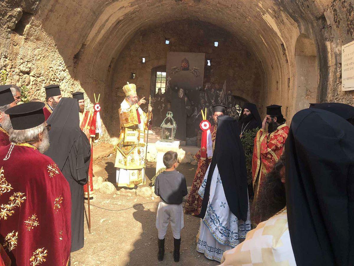 Ο ΕΟΡΤΑΣΜΟΣ ΤΗΣ 156ης ΕΠΕΤΕΙΟΥ ΤΟΥ ΟΛΟΚΑΥΤΩΜΑΤΟΣ ΤΗΣ ΙΕΡΑΣ ΜΟΝΗΣ ΑΡΚΑΔΙΟΥ 8 Νοεμβρίου 2022