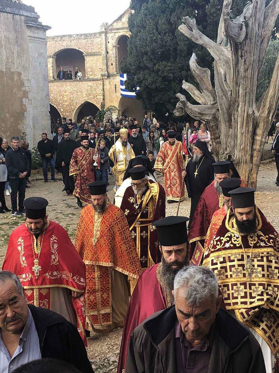 Ο ΕΟΡΤΑΣΜΟΣ ΤΗΣ 156ης ΕΠΕΤΕΙΟΥ ΤΟΥ ΟΛΟΚΑΥΤΩΜΑΤΟΣ ΤΗΣ ΙΕΡΑΣ ΜΟΝΗΣ ΑΡΚΑΔΙΟΥ 8 Νοεμβρίου 2022