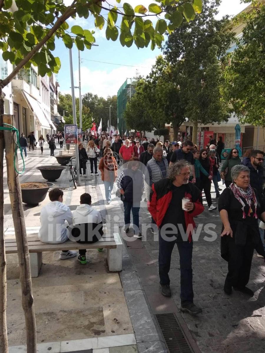 Γενική απεργία - Συγκέντρωση/πορεία στο Ηράκλειο Κρήτης 9/11 (Pics)