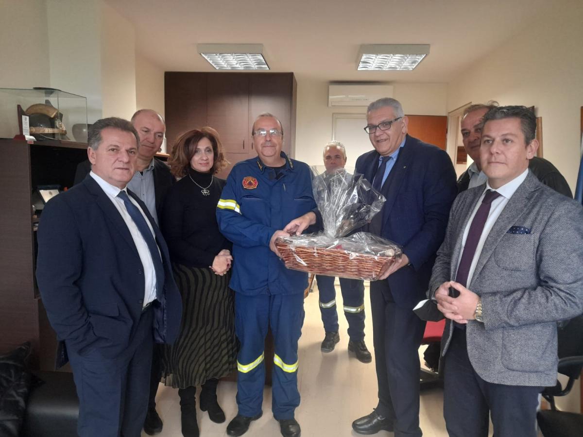 Έδωσε τις ευχές της η Δ.Ε.Ε.Π (Νο.Δ.Ε.) στους Φορείς της πόλης (Pics)