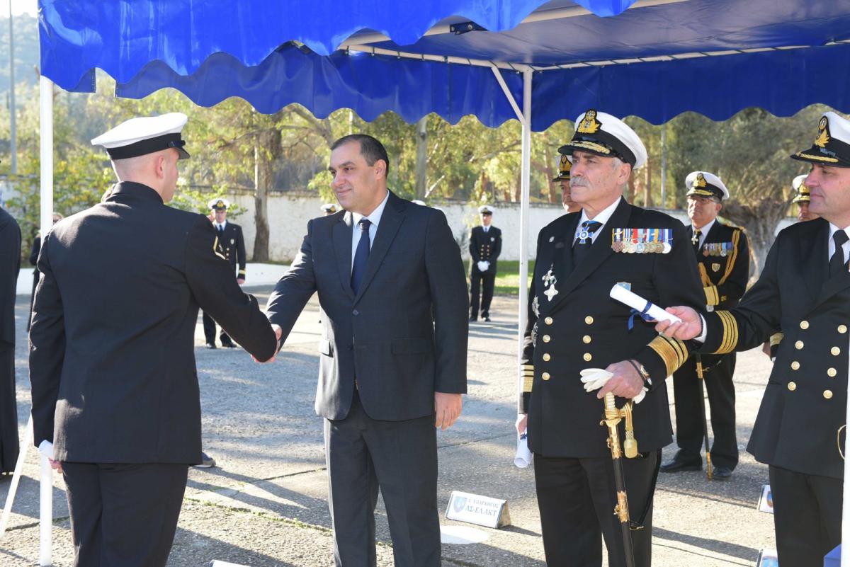 Τελετή ορκωμοσίας νέων Λιμενοφυλάκων ΝΑ' εκπαιδευτικής σειράς