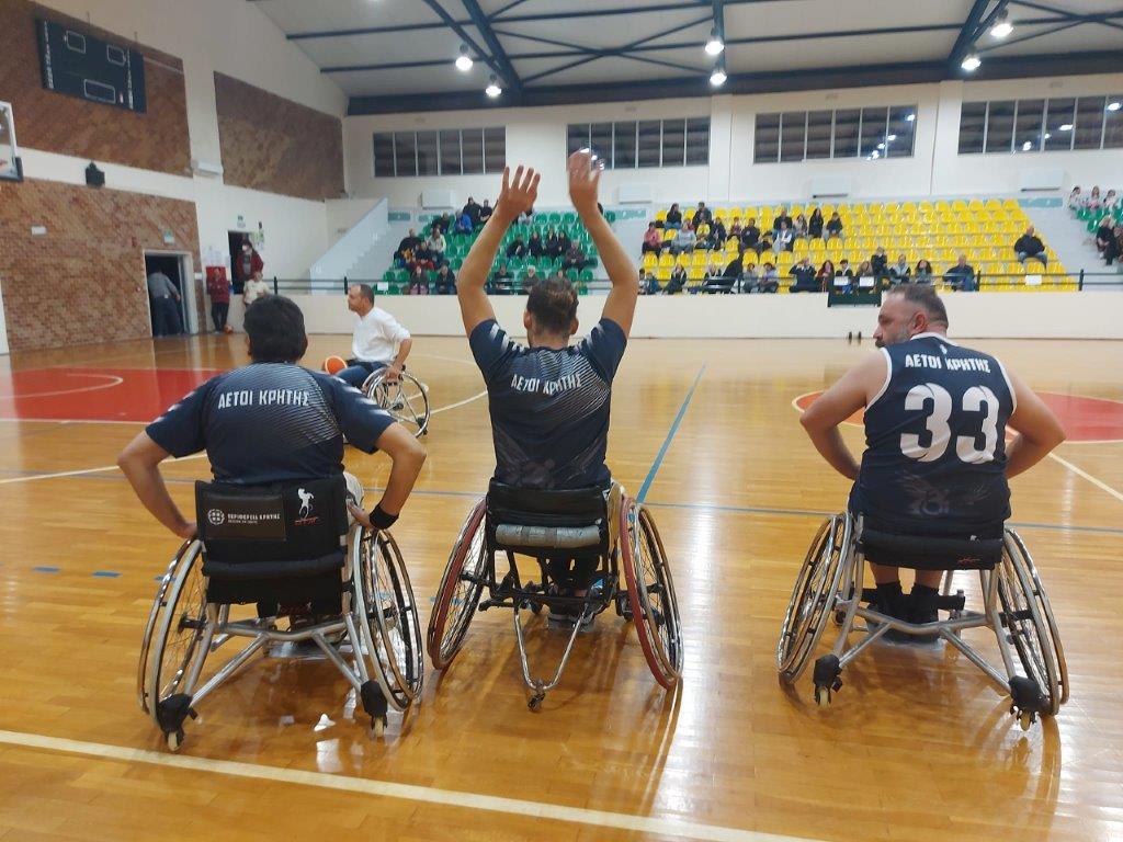 “Αγώνας Μπάσκετ στο πλαίσιο της Παγκόσμιας Ημέρας ΑμεΑ, στο Κλειστό Στάδιο Ταυρωνίτη του Δήμου Πλατανιά”