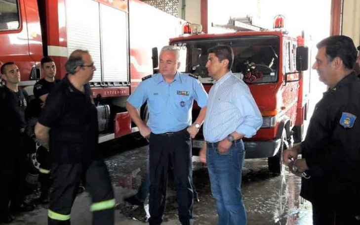 Λ. Αυγενάκης: «Χρόνια πολλά στο Πυροσβεστικό Σώμα» (Pics)