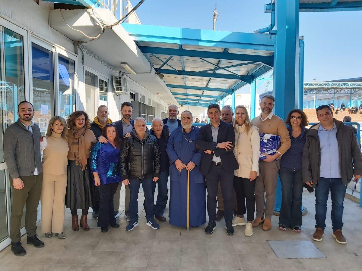 Ο Λ. Αυγενάκης στην τελετή Καθαγιασμού των υδάτων στο Λίντο (Pics)
