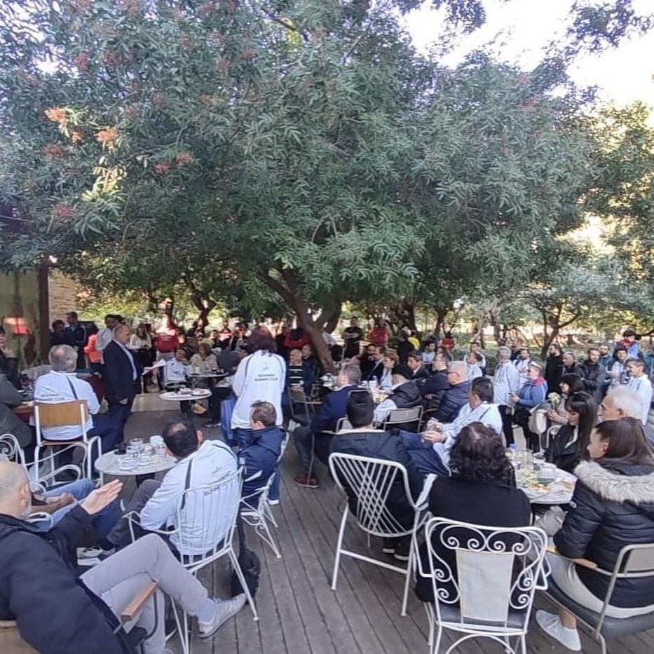 Ο Λευτέρης Αυγενάκης στην κοπή της πρωτοχρονιάτικης βασιλόπιτας του Συλλόγου Δρομέων Υγείας Ρεθύμνου (pics)