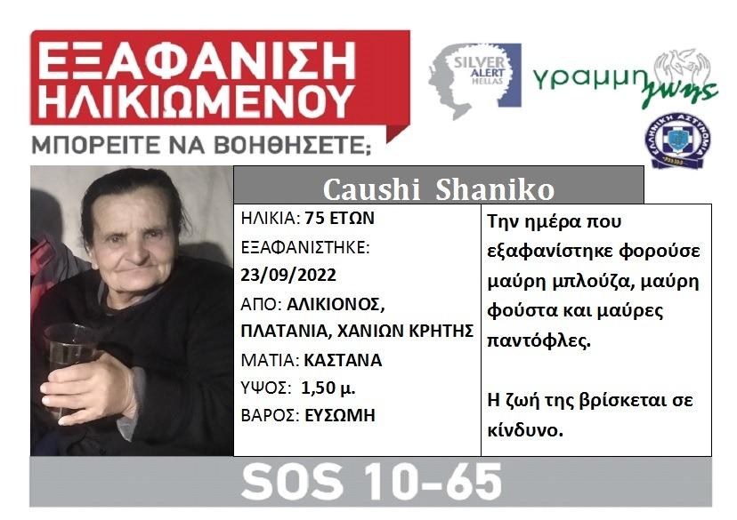 Τέσσερις μήνες μετά και ακόμη αναζητείται η 75χρονη απ' τα Χανιά - "Δεν μπορούμε ούτε καντήλι να ανάψουμε" (pic)