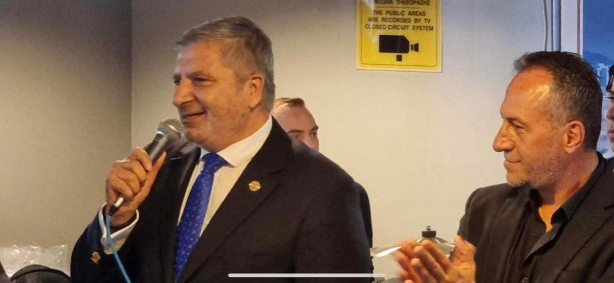 Κοπή πίτας από την Παγκρητιο Ένωση στον Πειραιά