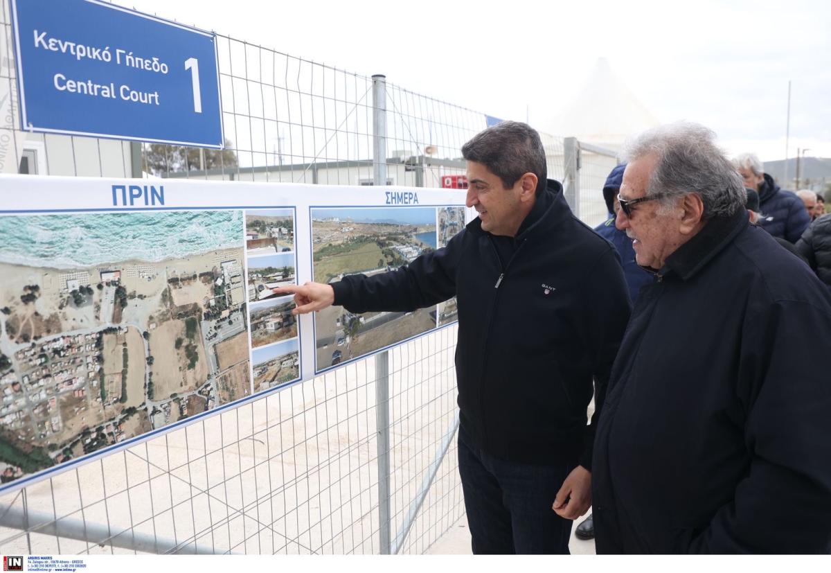 Διθυραμβικά σχόλια της ΔΕΜΑ μετά την επίσκεψη και την ξενάγησή τους από τον Λευτέρη Αυγενάκη, στο Karteros Beach Sports Center
