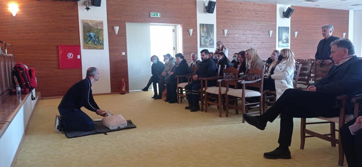 Δήμος Μινώα Πεδιάδας: Σεμινάριο πρώτων βοηθειών από το ΕΚΑΒ Κρήτης για τους υπαλλήλους του Δήμου (pics) 3 Δήμος Μινώα Πεδιάδας: Σεμινάριο πρώτων βοηθειών από το ΕΚΑΒ Κρήτης για τους υπαλλήλους του Δήμου (pics)