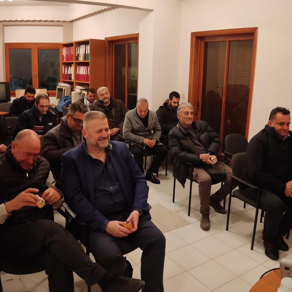 Ο Λευτέρης Αυγενάκης στην κοπή της Πίτας του Περιφερειακού Τμήματος Ηρακλείου της Επιστημονικής Ένωσης Τεχνολογικής Εκπαίδευσης Μηχανικών (pics)