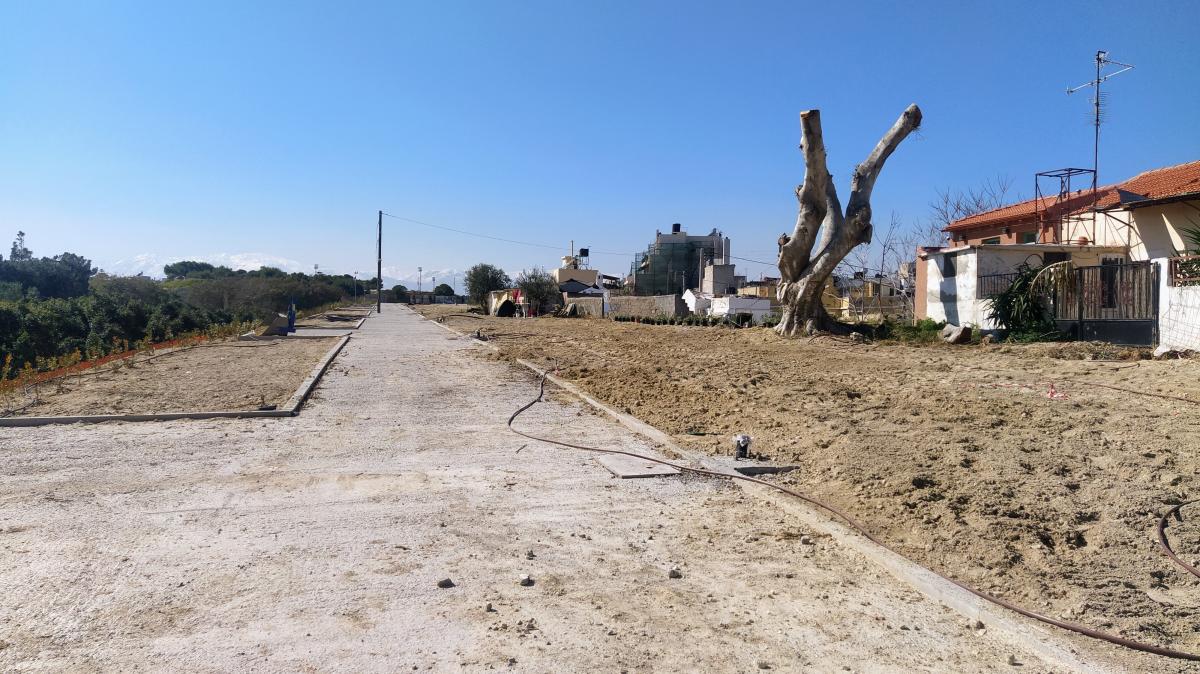 Αυτοψία του Δημάρχου Ηρακλείου Βασίλη Λαμπρινού στα έργα ανάπλασης των Ενετικών τειχών (pics)