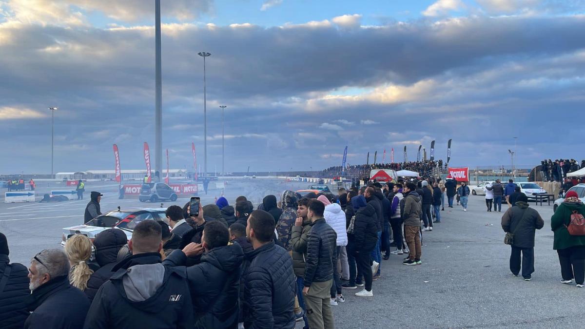 Στους αγώνες Drift ο Λευτέρης Αυγενάκης (pics)