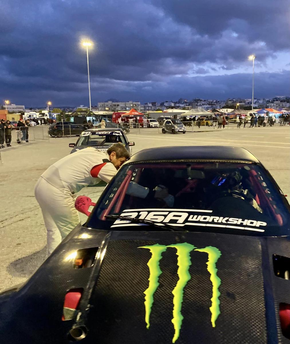 Στους αγώνες Drift ο Λευτέρης Αυγενάκης (pics)