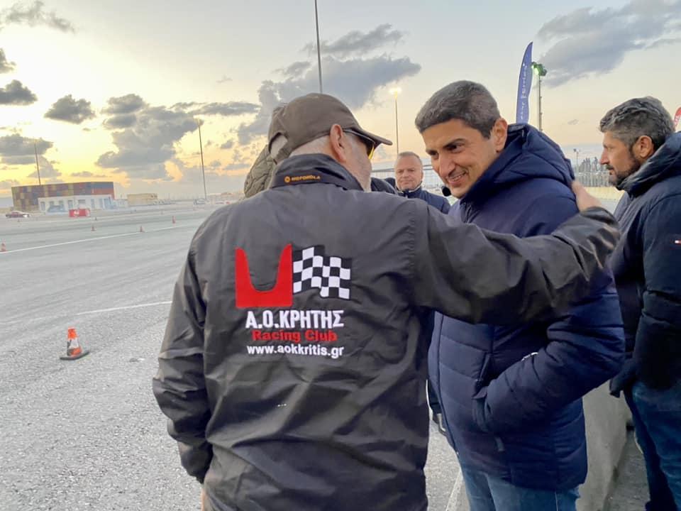 Στους αγώνες Drift ο Λευτέρης Αυγενάκης (pics)