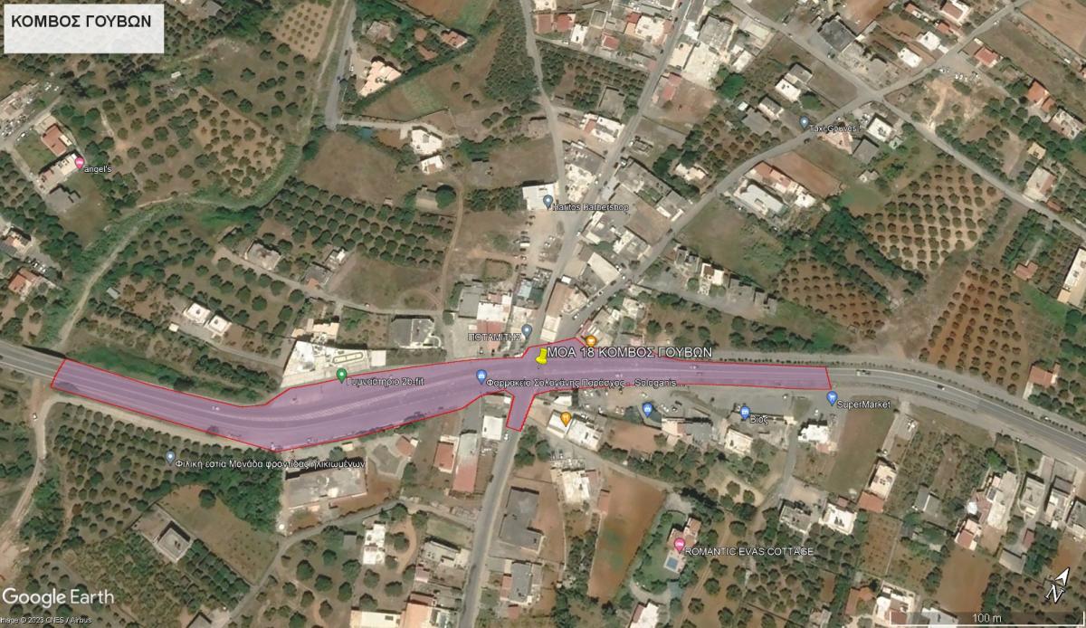 Ξεκίνησαν οι εργασίες στον ισόπεδο κόμβο Γουβών