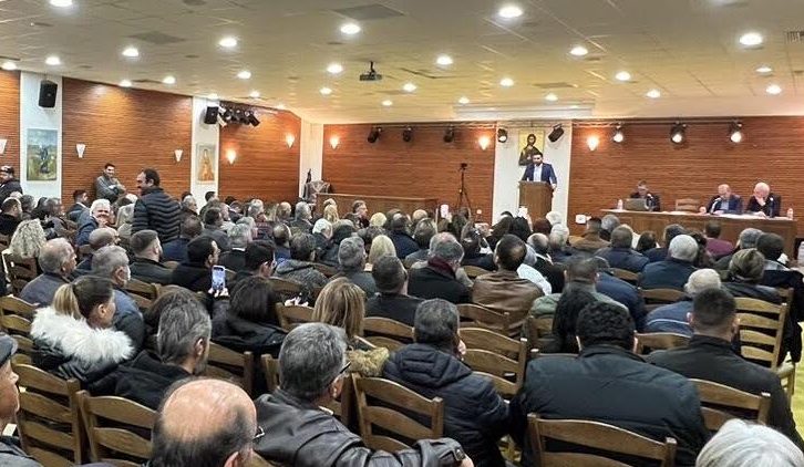 Μεγάλη η συμμετοχή στην εκδήλωση για την Οικονομία και την ανάπτυξη της περιοχής στο Αρκαλοχώρι
