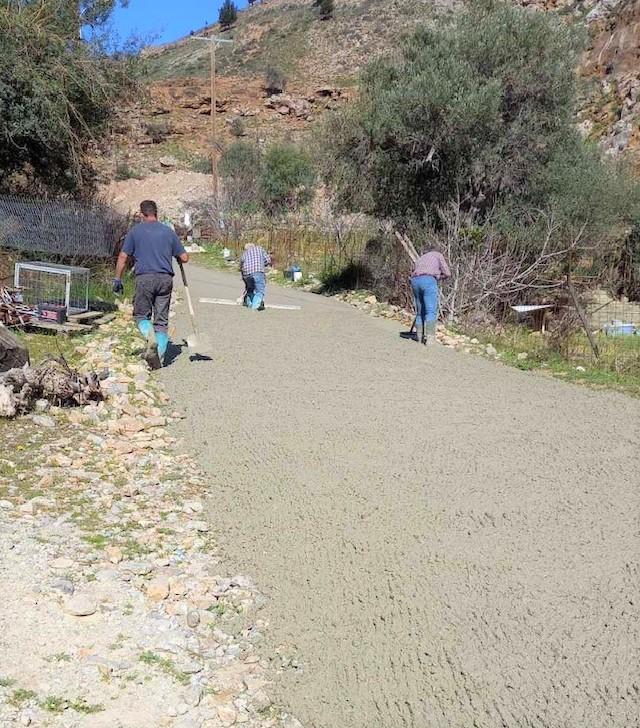 Αγροτικοί δρόμοι στα Βορίζια αποκτούν πλέον προσβασιμότητα (pics)