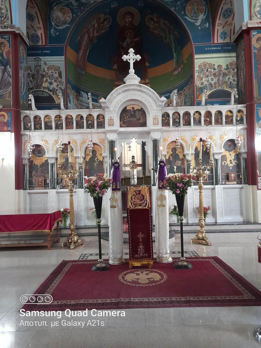 Μεγάλη Δευτέρα: Η ακολουθία του Νυμφίου στον Ιερό Ναό Αγίου Τίτου στο Τυμπάκι (pics)