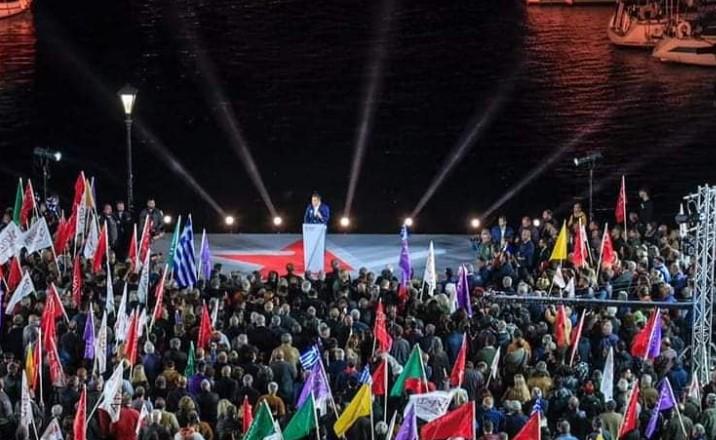 Τα Χανιά, χθες βράδυ, έστειλαν σε όλη την Ελλάδα το μήνυμα της μεγάλης εκλογικής νίκης του ΣΥΡΙΖΑ ΠΣ
