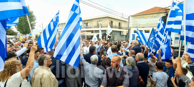 Μητσοτάκης: «Στόχος οι 4 έδρες στα Χανιά» (pics)