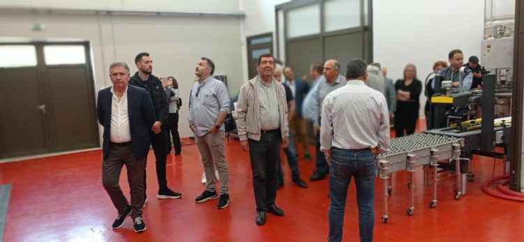 Στο οινοποιείο Χαραλαμπάκη ο Δήμαρχος Μινώα Πεδιάδας Μανώλης Φραγκάκης