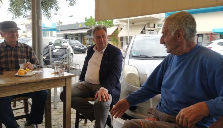 Γιώργος Λογιάδης: Ακούει τα προβλήματα και ενημερώνει για τις θέσεις του ΜέΡΑ25 - Συμμαχία για τη Ρήξη