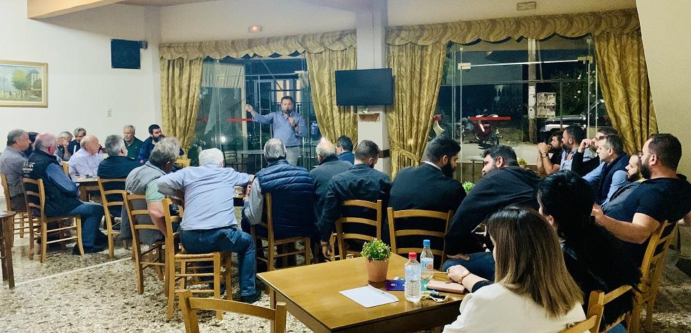 Χρήστος Στρατάκης από την Αγία Βαρβάρα: "Από εδώ, από τον Δημο Γόρτυνας στέλνουμε μήνυμα Αλλαγής, νίκης και προοπτικής"
