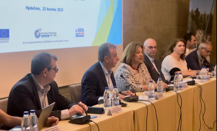 Κρήτη: Πλήρης απορρόφηση, ταχύτητα υλοποίησης και αποτελεσματική εκτέλεση των έργων (vid)