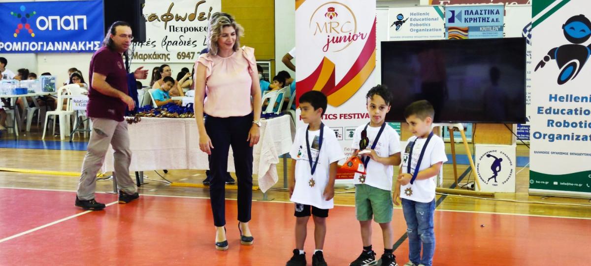 Με τεράστια επιτυχία το 1ο Παγκρήτιο MRC JUNIOR FESTIVAL στο Κλειστό Γυμναστήριο Μοιρών