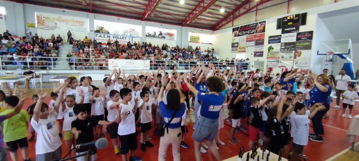 Με τεράστια επιτυχία το 1ο Παγκρήτιο MRC JUNIOR FESTIVAL στο Κλειστό Γυμναστήριο Μοιρών