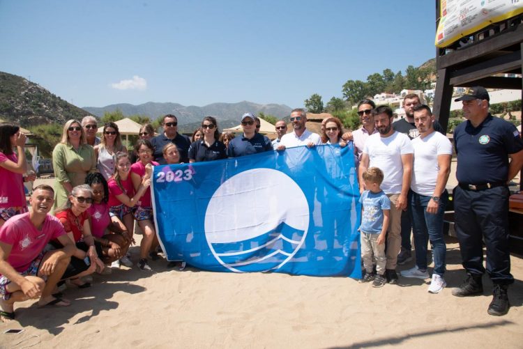 Γαλάζια Σημαία και το 2023 στην παραλία του Fodele Beach & Water Park Holiday Resort