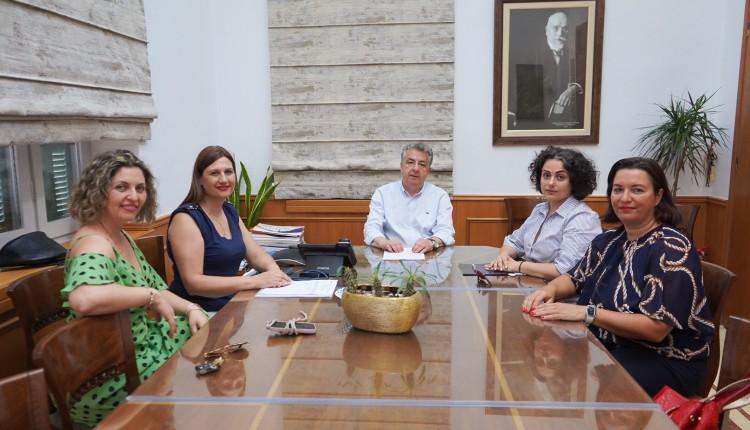 Συνάντηση Περιφερειάρχη Κρήτης με το νέο Προεδρείο του Αναπτυξιακού Συλλόγου Γυναικών Επιχειρηματιών Κρήτης