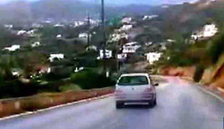 Κρήτη: Τρομακτικό video με μεθυσμένο οδηγό να πηγαίνει ζιγκ – ζαγκ!