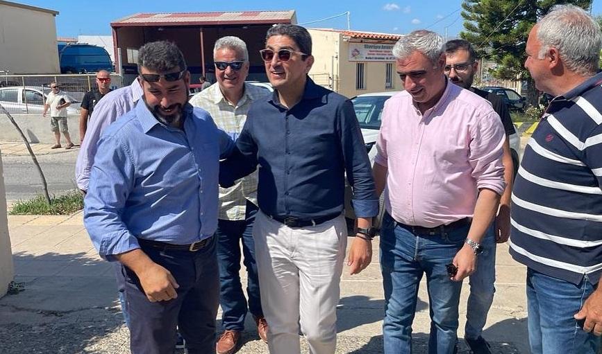 Ο Λ. Αυγενάκης συναντήθηκε στο Λασίθι με εκπροσώπους του πρωτογενή τομέα