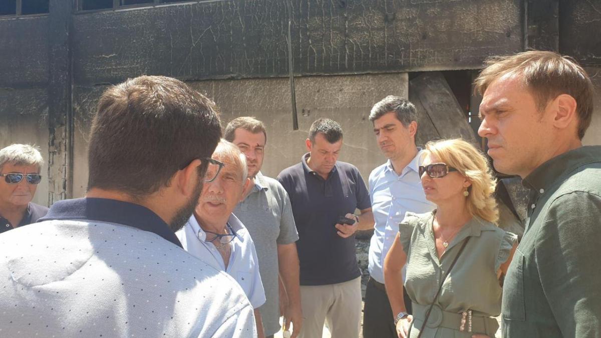 Κλιμάκιο του ΠΑΣΟΚ στις πληγείσες περιοχές του νομού Μαγνησίας