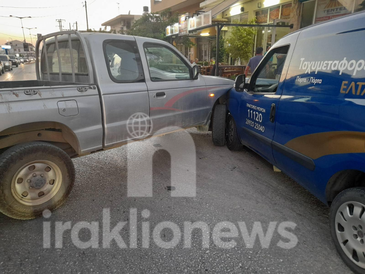 Ηράκλειο: Ακόμη ένα σοβαρό τροχαίο στην Ηρακλείου - Μοιρών (pics)