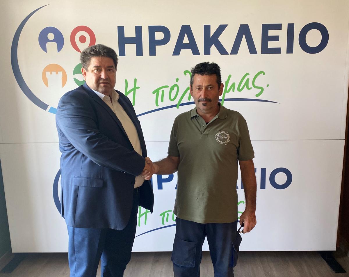 Ο Μανώλης Στεφανάκης στον συνδυασμό «Ηράκλειο, η Πόλη μας»