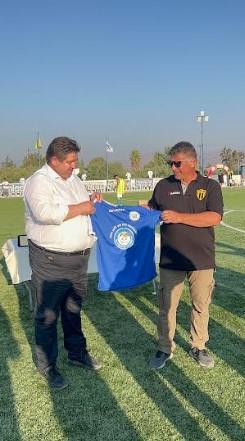 Στην έναρξη του Super Cup της ΕΠΣΗ ο Μιχάλης Καραμαλάκης (pics)