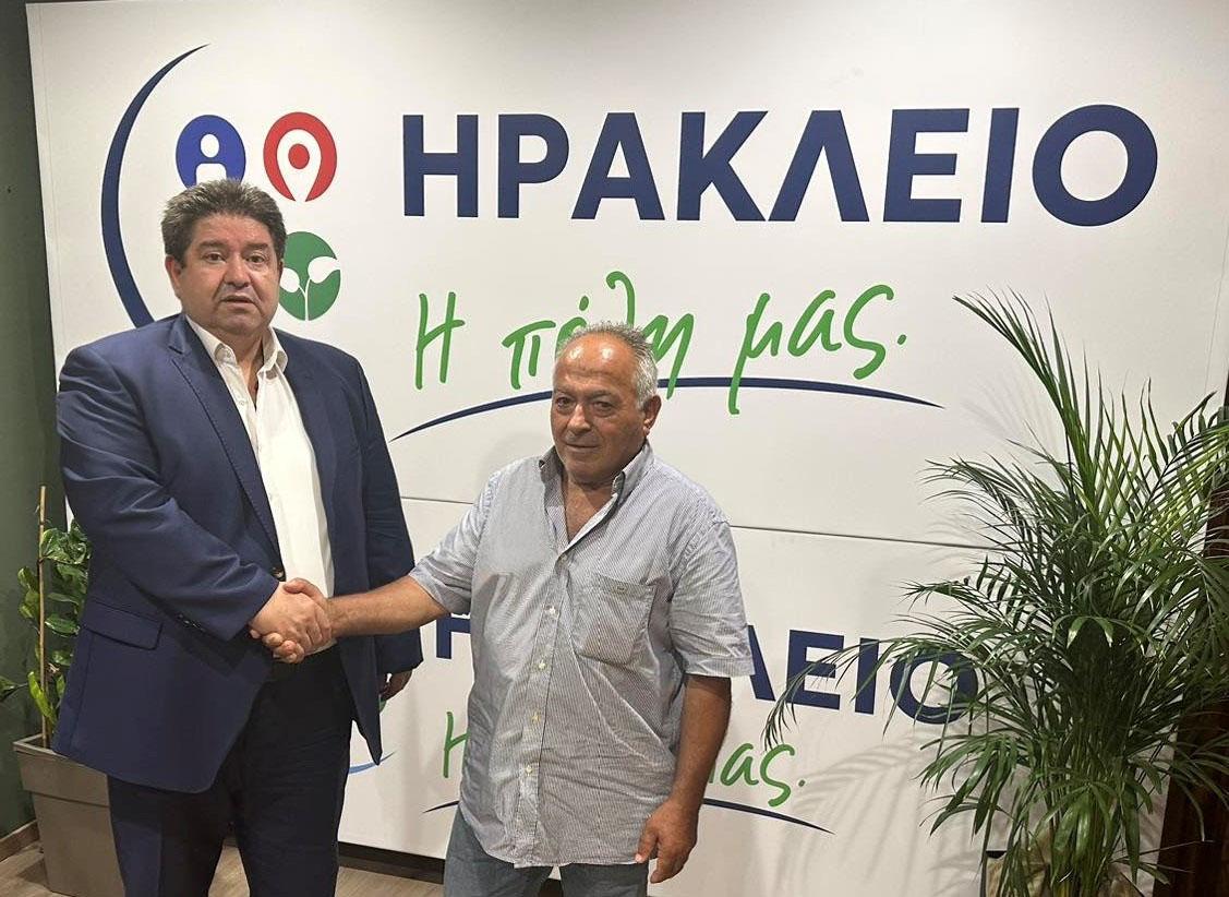 Ο Πρόεδρος Κοινότητας Πενταμοδίου στον συνδυασμό «Ηράκλειο, η Πόλη μας»