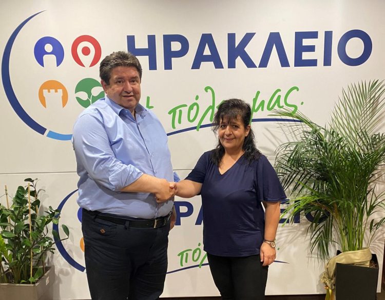Υποψήφια με τον Μιχάλη Καραμαλάκη η Μαρίνα Αμαργιωτάκη