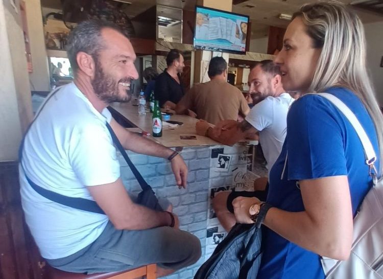 Η υποψήφια Περιφερειακή Σύμβουλος Μαρία Δαριβιανάκη στην Αλικαρνασσό