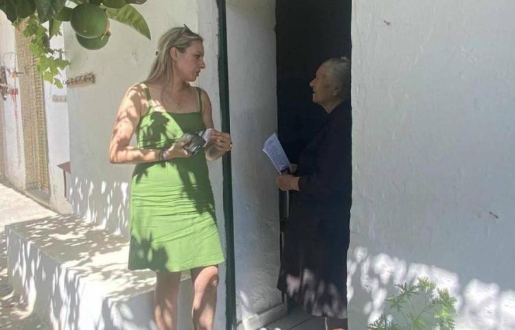 Περιοδεία της Μαρίας Δαριβιανάκη στον πατρογονικό της Δήμο...