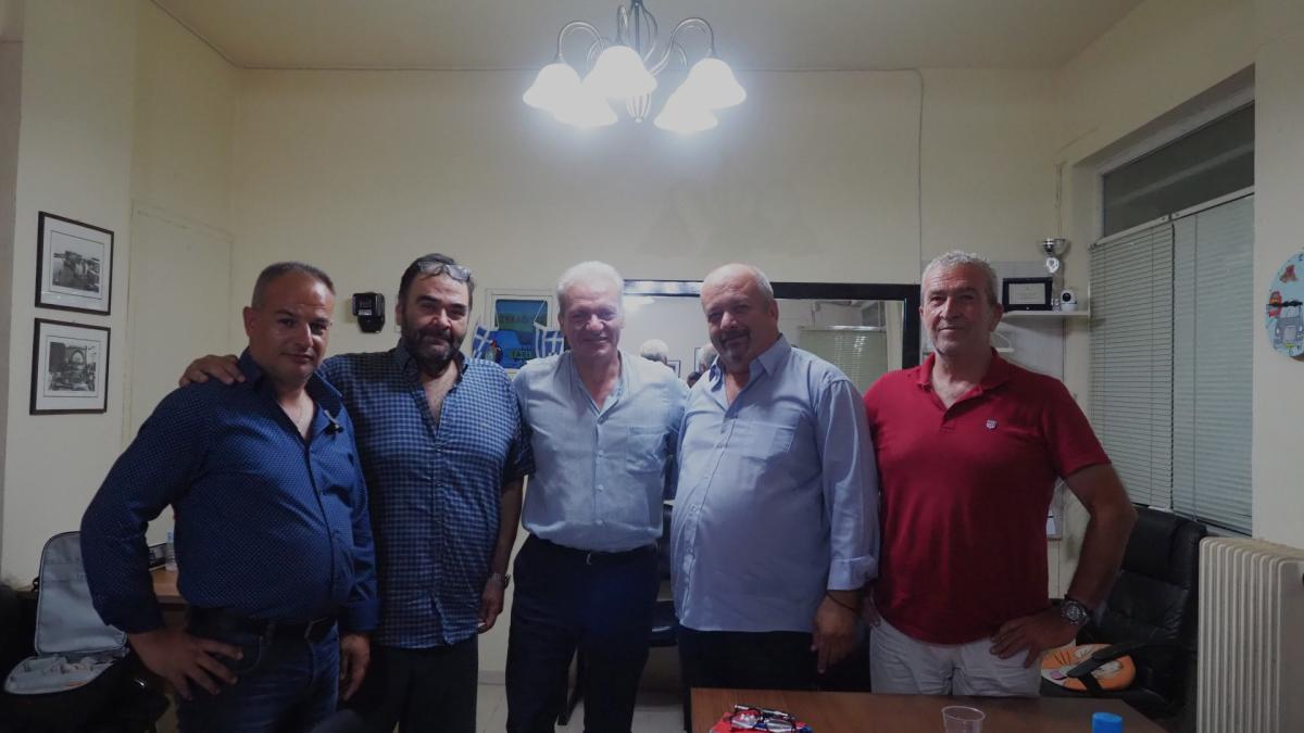 Συναντήσεις του Αλέξη Καλοκαιρινού με τις διοικήσεις Αστικού ΚΤΕΛ και Συνδέσμου Ιδιοκτητών ΤΑΞΙ Ηρακλείου