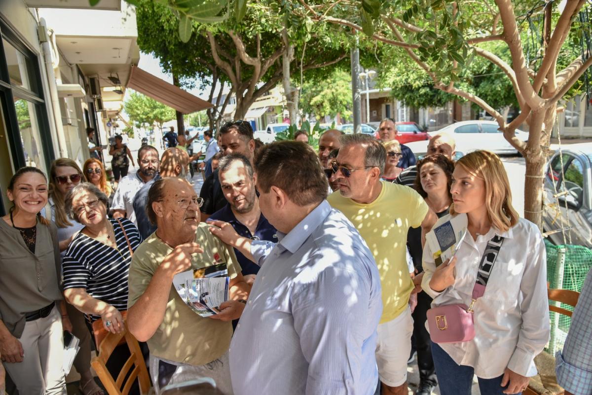 Μ. Καραμαλάκης: Η αναβάθμιση της Ν. Αλικαρνασσού είναι προτεραιότητα για εμάς