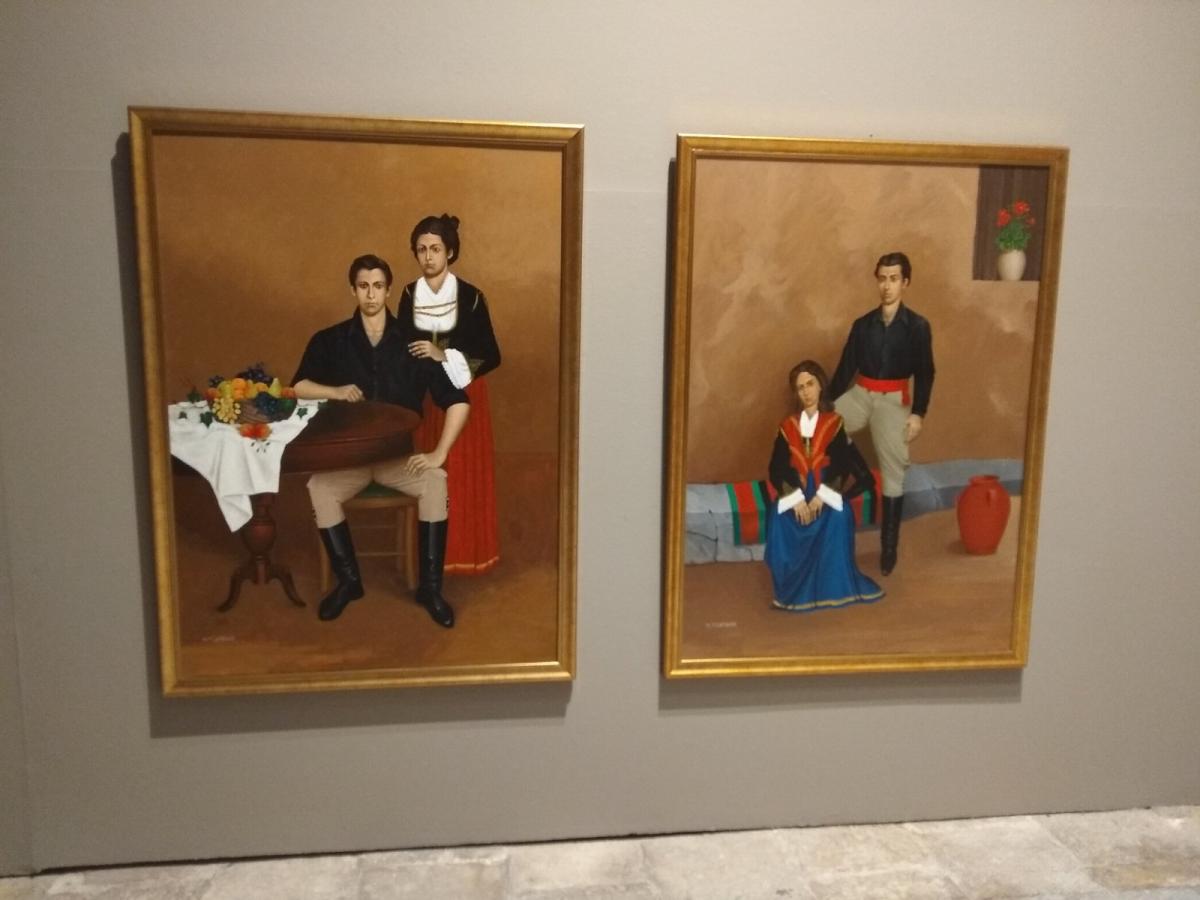 Μια μοναδική έκθεση στην Βασιλική του Αγίου Μάρκου - Η Αναδρομική Έκθεση Ζωγραφικής του Μιχάλη Τσαπάκη (pics)