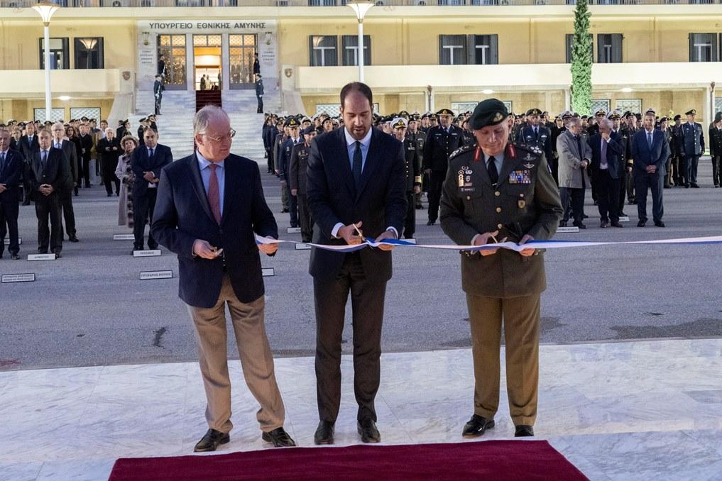 Παρουσία ΥΦΕΘΑ Ιωάννη Κεφαλογιάννη στην τελετή εγκαινίων του Μνημείου Ηρώων των Ενόπλων Δυνάμεων